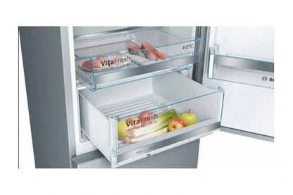 Réfrigérateur multi-portes BOSCH RÉFRIGÉRATEUR CONGÉLATEUR BAS KGE398IBP SERIE 6 343L INOX