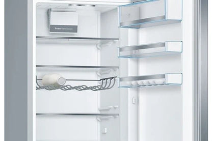 Réfrigérateur multi-portes BOSCH RÉFRIGÉRATEUR CONGÉLATEUR BAS KGE398IBP SERIE 6 343L INOX