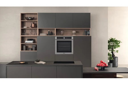 Four encastrable Hotpoint Ariston FI4 800 P BL HA - Four - intégrable - niche - largeur : 56 cm - profondeur : 55.6 cm - hauteur : 60 cm - avec système auto-nettoyant - classe
