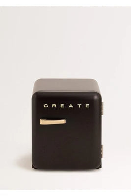 Réfrigérateur bar Create Retro fridge 48l or - réfrigérateur noir