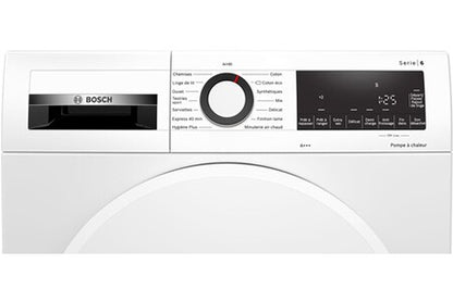 Sèche-linge pompe à chaleur Bosch Serie | 6 WQG233D0FR - Sèche-linge - largeur : 59.8 cm - profondeur : 63.4 cm - hauteur : 84.2 cm - chargement frontal