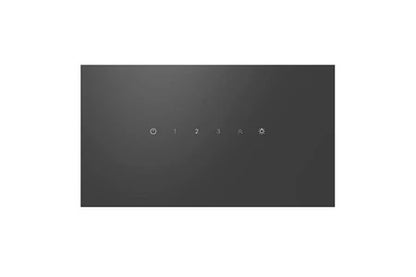 Hotte décorative murale Bosch Hotte décorative inclinée 60cm 550m3/h noir DWK65DK60