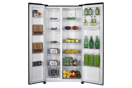 Réfrigérateur multi-portes Gedtech Réfrigerateur américain GSBS510BL 510L (324L + 181L) - No Frost- Noir