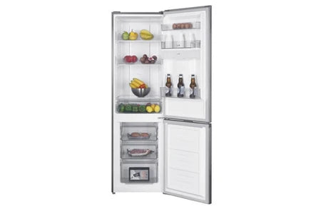 Réfrigérateur multi-portes Continental Edison Réfrigérateur Congélateur Bas - 251L -Total No Frost - Inox - L 55 Cm X H 180 Cm
