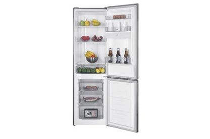 Réfrigérateur multi-portes Continental Edison Réfrigérateur Congélateur Bas - 251L -Total No Frost - Inox - L 55 Cm X H 180 Cm