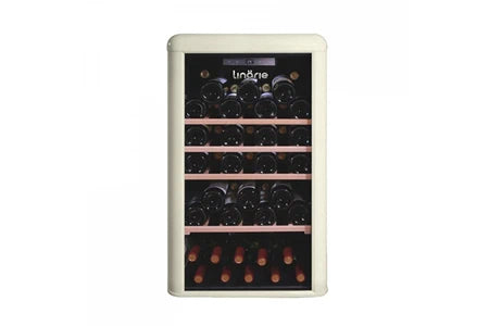 Cave de service Linarie Provence - Cave à vin Vintage LJCV52CREAM 52 bouteilles crème
