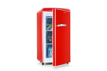 Congélateur armoire KLARSTEIN Congélateur Laika 60L 3 tiroirs Température -18 à 0 °C Rouge