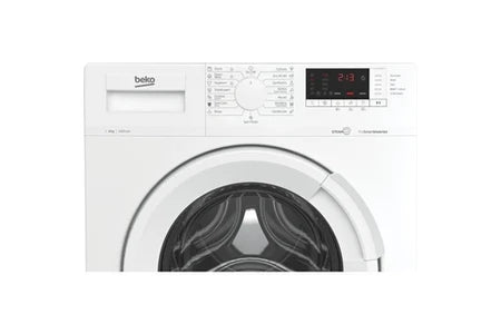 Lave-linge hublot Beko Lave-Linge Hublot Wue8726Xst - 8 Kg - Induction - L60Cm - 1400 Trs/Min - Classe A - Blanc