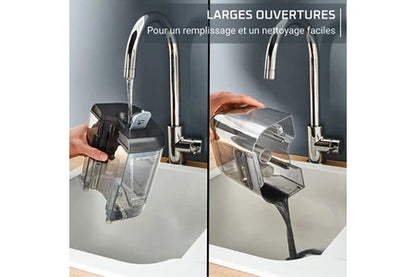 Aspirateur à main Rowenta Clean It, Shampouineuse textile, Détacheur nettoyeur efficace contre les taches IN5021F0