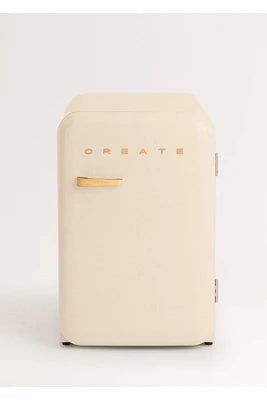 Réfrigérateur bar Create Retro fridge 107l bois - réfrigérateur beige