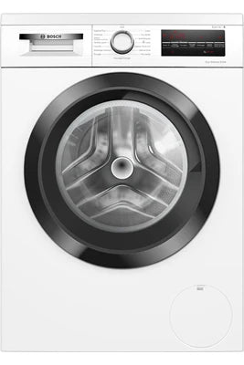 Lave-linge hublot Bosch Série 6 Lave-linge front 9 kg 1400 trs/min, Blanc WUU28T69FR