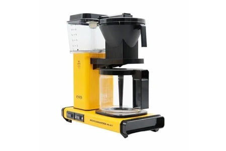 Cafetière filtre Moccamaster Cafetière 53984 1520W 1.25L Arrêt Automatique Plastique Aluminium Jaune