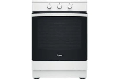 Cuisinière induction Indesit IS67IQ5PCW - Cuisinière - pose libre - avec système auto-nettoyant