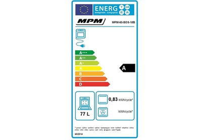 Four encastrable MPM Four 63-BOS-10B 2600 W