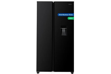 Réfrigérateur multi-portes Gedtech Réfrigerateur américain GSBS510BL 510L (324L + 181L) - No Frost- Noir