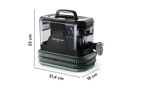 Aspirateur à main Rowenta Clean It, Shampouineuse textile, Détacheur nettoyeur efficace contre les taches IN5021F0