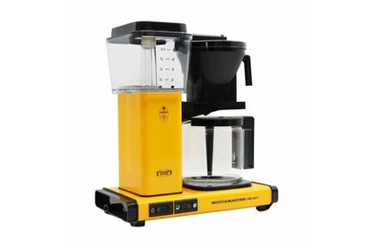 Cafetière filtre Moccamaster Cafetière 53984 1520W 1.25L Arrêt Automatique Plastique Aluminium Jaune