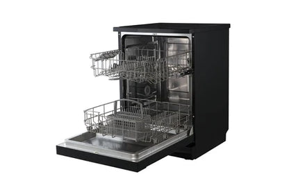 Lave-vaisselle pose libre Gedtech Lave-vaisselle GLV1249BL posable - 60x60x85 cm - 12 couverts - 49 db - Départ différé - A++ - Noir