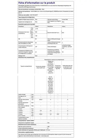 Réfrigérateur américain HAIER HSW79F18DIPT