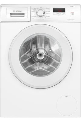 Lave-linge hublot Bosch Série 2 Lave-linge front 7 kg 1400 trs/min, Blanc WGE02406FR