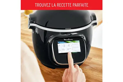 Mijoteur Moulinex COOKEO TOUCH WIFI MULTICUISEUR ELECTRIQUE 6L, 13 PROGRAMMES CE902800
