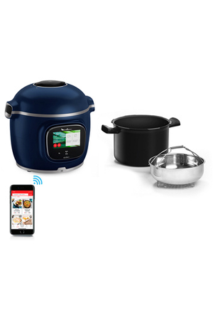 Mijoteur Moulinex Multicuiseur intelligent Cookeo Touch Pro, Balance integree, Connecte, CE943410