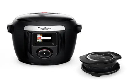 Mijoteur Moulinex Multicuiseur intelligent Cookeo haute pression connecte + couvercle Extracrisp YY5449FB