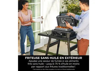 Barbecue Ninja BARBECUE D’EXTÉRIEUR ET FUMOIR ÉLECTRIQUE NINJA WOODFIRE PRO CONNECT OG901EU