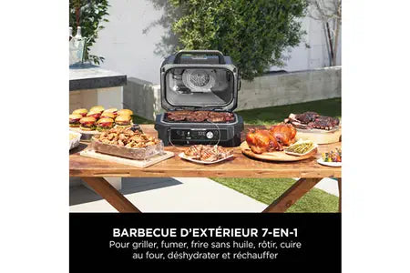 Barbecue Ninja BARBECUE D’EXTÉRIEUR ET FUMOIR ÉLECTRIQUE NINJA WOODFIRE PRO CONNECT OG901EU