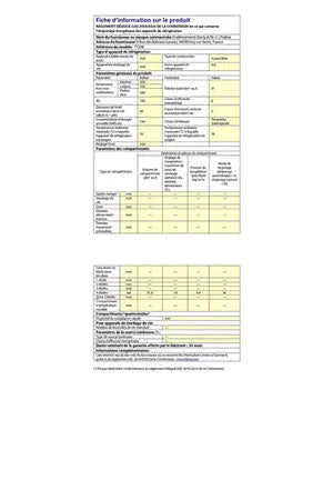 Congélateur top Proline TTZ98