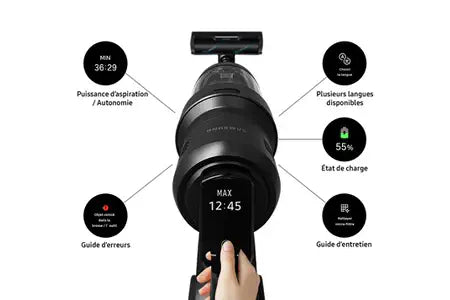 Aspirateur balai Samsung Bespoke AI jet Ultra Menthe VS90F40EEM