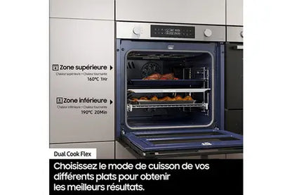 Four encastrable Samsung NV7B5755SAK Dual Cook Flex Noir