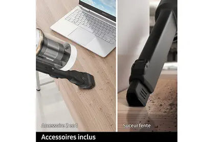 Aspirateur balai Samsung sans-fil Jet 75E Pet Menthe VS20B75BGR1