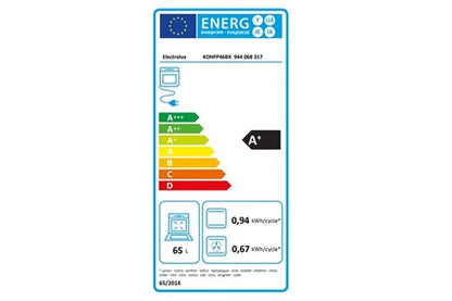 Four encastrable Electrolux Four intégrable multifonction 65l 60cm a+ pyrolyse inox KOHFP46BX