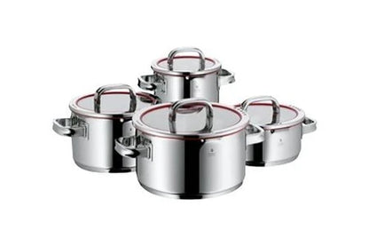Casserole Wmf 07 6004 6380 set cuisson 4 pièces function 4 1 faitout bas 20 cm + 3 faitouts hauts 16 20 24 cm