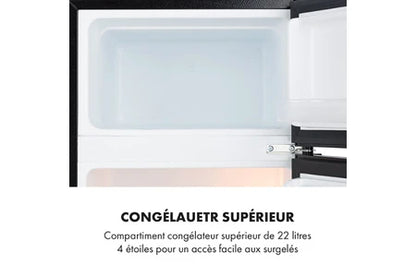 Réfrigérateur top KLARSTEIN Réfrigérateur-congélateur combiné Big Daddy Cool 87 Litre 40dB