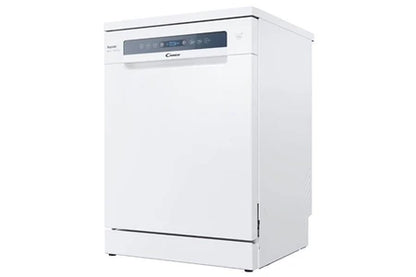 Lave-vaisselle pose libre Candy Rapido' CF 5C1F0W - Lave-vaisselle - WiFi - largeur : 59.7 cm - profondeur : 59.8 cm - hauteur : 85 cm - blanc