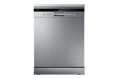 Lave-vaisselle pose libre Comfee Lave-Vaisselle Pose Libre 14 couverts, 8 Programmes de Lavage, 44 dB(A) Départ Différé, Demi-Charge, Inox [Energy Class C]